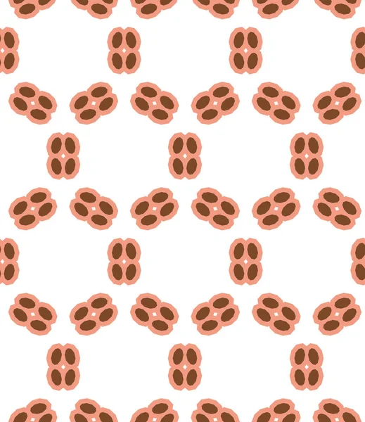 Patrón Sin Costuras Formas Geométricas Abstractas Ilustración Vectorial — Archivo Imágenes Vectoriales