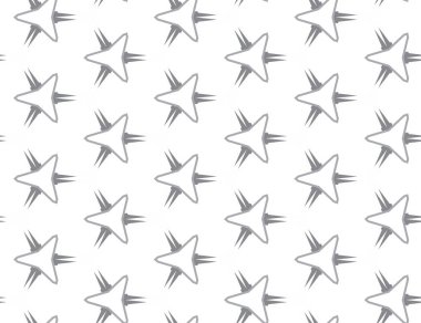 Soyut geometrik şekillerin kusursuz deseni. vektör illüstrasyonu