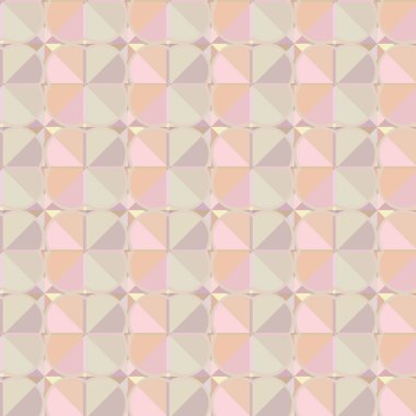Soyut geometrik şekillerin kusursuz deseni. vektör illüstrasyonu
