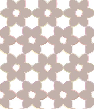 geometrik şekil tasarımlı kusursuz desen