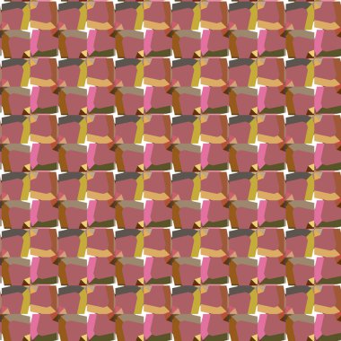 geometrik şekil tasarımlı kusursuz desen