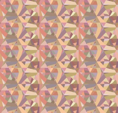 geometrik şekil tasarımlı kusursuz desen