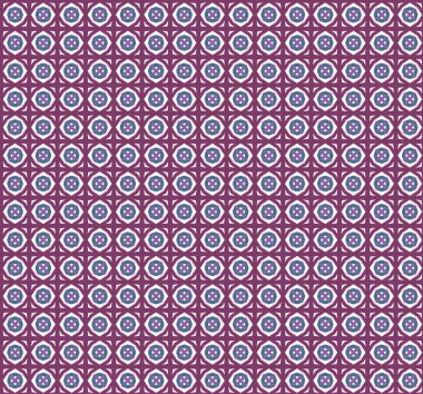 Soyut geometrik şekillerin kusursuz deseni. vektör illüstrasyonu