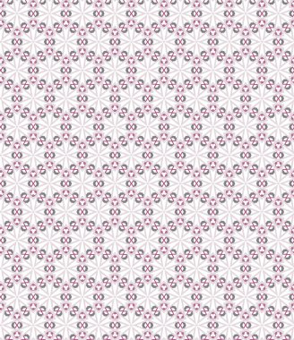 Soyut geometrik şekillerin kusursuz deseni. vektör illüstrasyonu