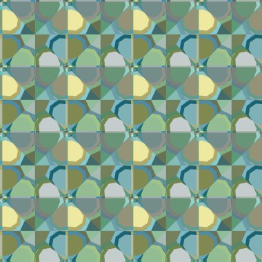 geometrik şekil tasarımlı kusursuz desen
