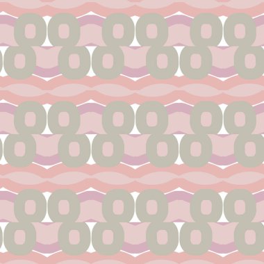 Soyut geometrik şekillerin kusursuz deseni. vektör illüstrasyonu