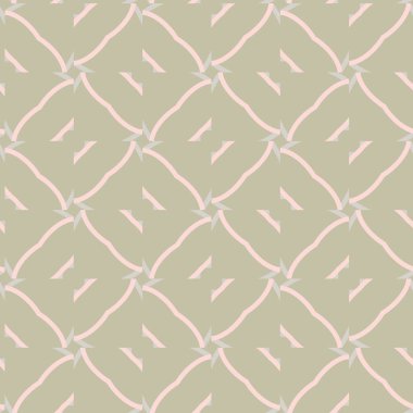 Soyut geometrik şekillerin kusursuz deseni. vektör illüstrasyonu