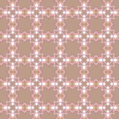 Soyut geometrik şekillerin kusursuz deseni. vektör illüstrasyonu