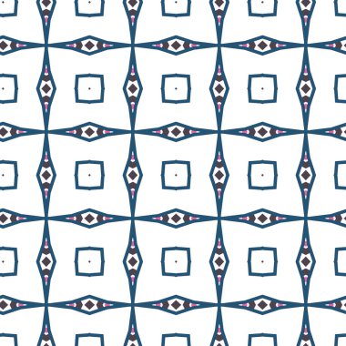 geometrik şekil tasarımlı kusursuz desen