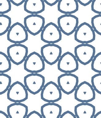 Soyut geometrik şekillerin kusursuz deseni. vektör illüstrasyonu