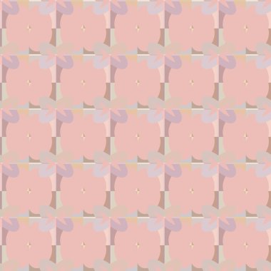 Soyut geometrik şekillerin kusursuz deseni. vektör illüstrasyonu