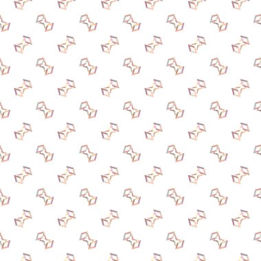 Soyut geometrik şekillerin kusursuz deseni. vektör illüstrasyonu