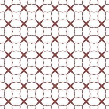 Soyut geometrik şekillerin kusursuz deseni. vektör illüstrasyonu