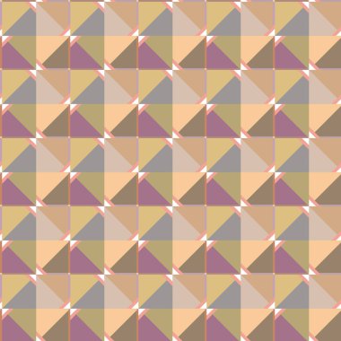 Modern geometrik vektör tasarımı, kusursuz desen çizimi