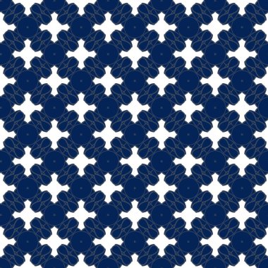 geometrik şekil tasarımlı kusursuz desen