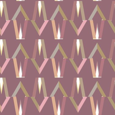 geometrik şekil tasarımlı kusursuz desen