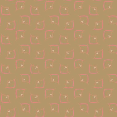 Modern geometrik vektör tasarımı, kusursuz desen çizimi