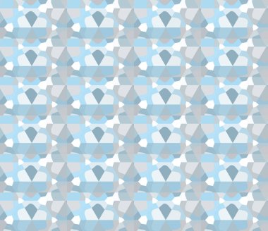 geometrik şekil tasarımlı kusursuz desen