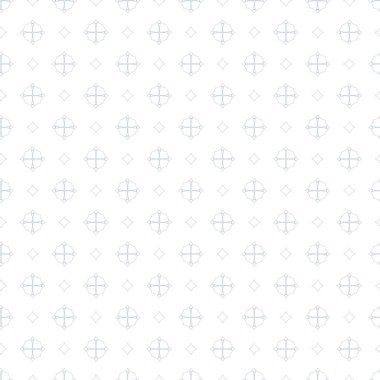 Soyut geometrik şekillerin kusursuz deseni. vektör illüstrasyonu