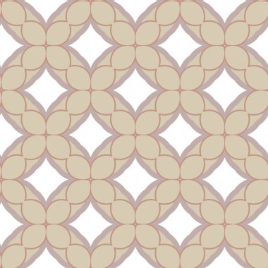 Soyut geometrik şekillerin kusursuz deseni. vektör illüstrasyonu