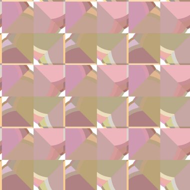 geometrik şekil tasarımlı kusursuz desen