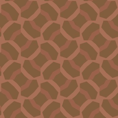 geometrik şekil tasarımlı kusursuz desen