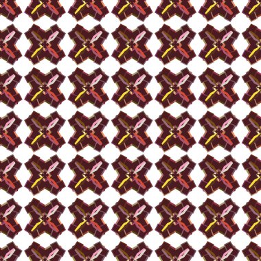 geometrik şekil tasarımlı kusursuz desen