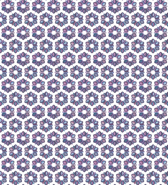 Soyut geometrik şekillerin kusursuz deseni. vektör illüstrasyonu