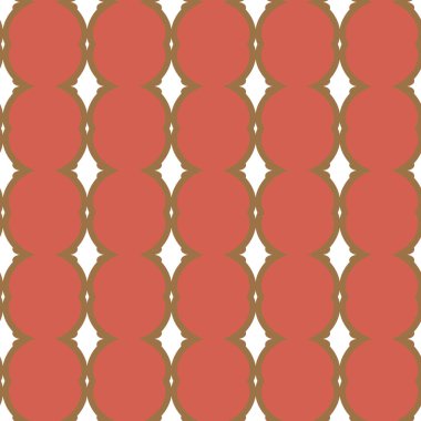 Soyut geometrik şekillerin kusursuz deseni. vektör illüstrasyonu