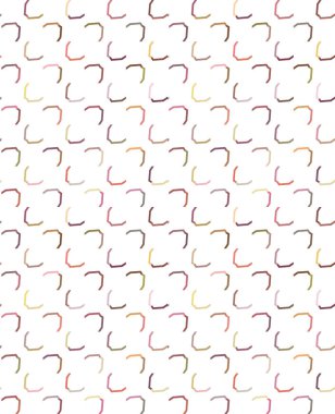 Soyut geometrik şekillerin kusursuz deseni. vektör illüstrasyonu