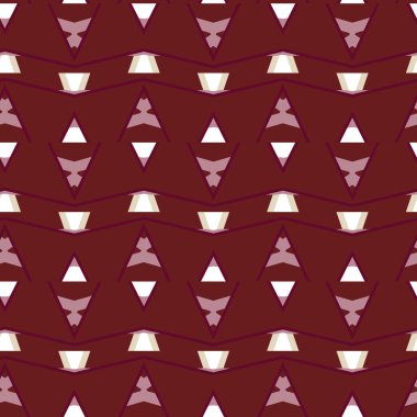 Soyut geometrik şekillerin kusursuz deseni. vektör illüstrasyonu