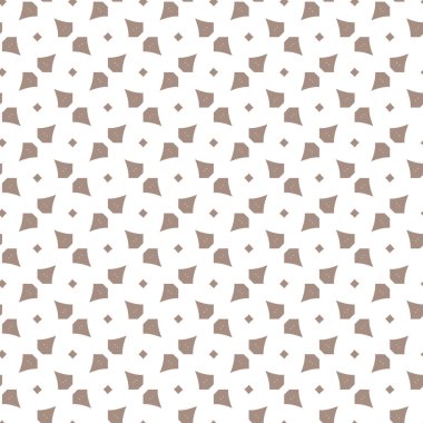 Soyut geometrik şekillerin kusursuz deseni. vektör illüstrasyonu