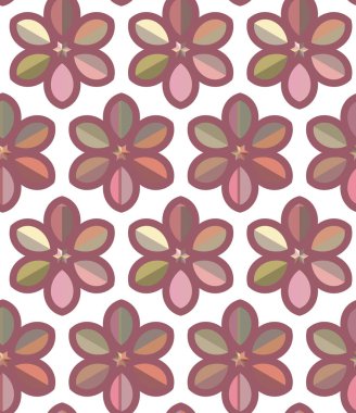 Modern geometrik vektör tasarımı, kusursuz desen çizimi