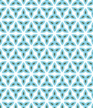 geometrik şekil tasarımlı kusursuz desen