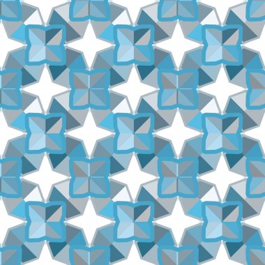 geometrik şekil tasarımlı kusursuz desen