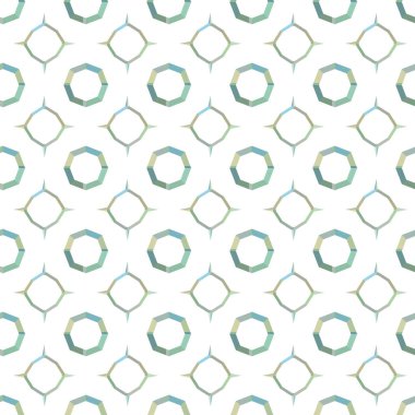 geometrik şekil tasarımlı kusursuz desen