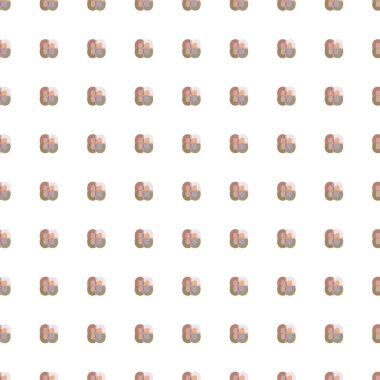 Soyut geometrik şekillerin kusursuz deseni. vektör illüstrasyonu