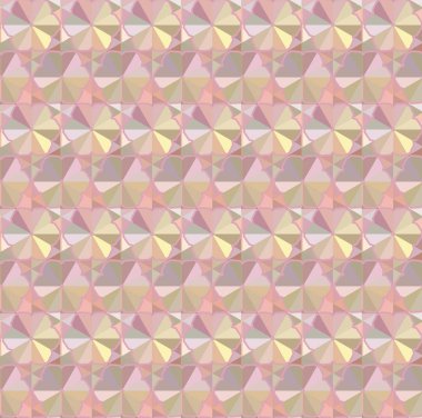 Soyut geometrik şekillerin kusursuz deseni. vektör illüstrasyonu