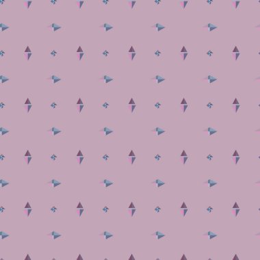 geometrik şekil tasarımlı kusursuz desen