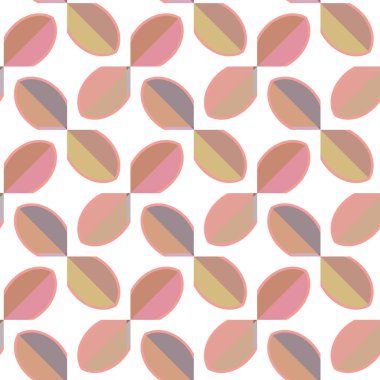 geometrik şekil tasarımlı kusursuz desen