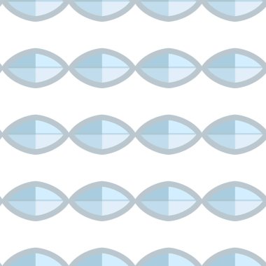 Soyut geometrik şekillerin kusursuz deseni. vektör illüstrasyonu