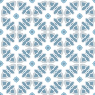 geometrik şekil tasarımlı kusursuz desen