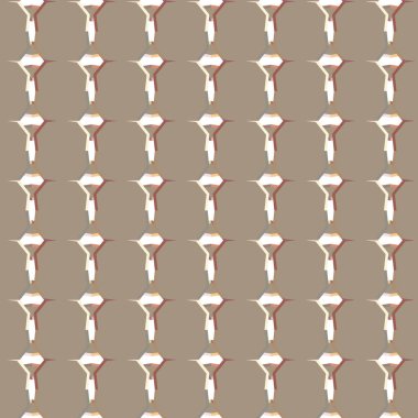 Soyut geometrik şekillerin kusursuz deseni. vektör illüstrasyonu