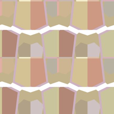 Modern geometrik vektör tasarımı, kusursuz desen çizimi