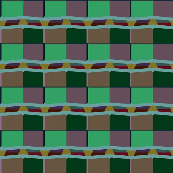 Mozaika Vektorové Pozadí Ornament Tapety — Stockový vektor