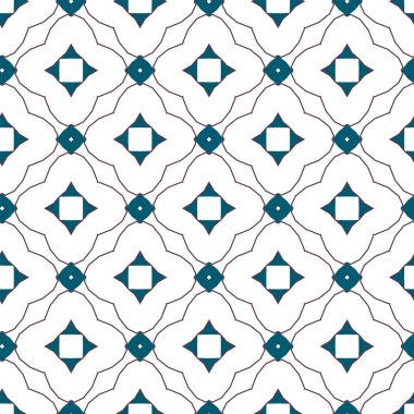 geometrik şekil tasarımlı kusursuz desen