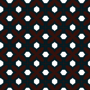 geometrik şekil tasarımlı kusursuz desen