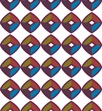 Soyut geometrik şablonun vektör çizimi