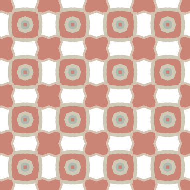 geometrik şekil tasarımlı kusursuz desen