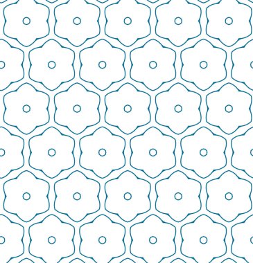 Geometrik süslemeli vektör deseni. Kusursuz tasarım dokusu.